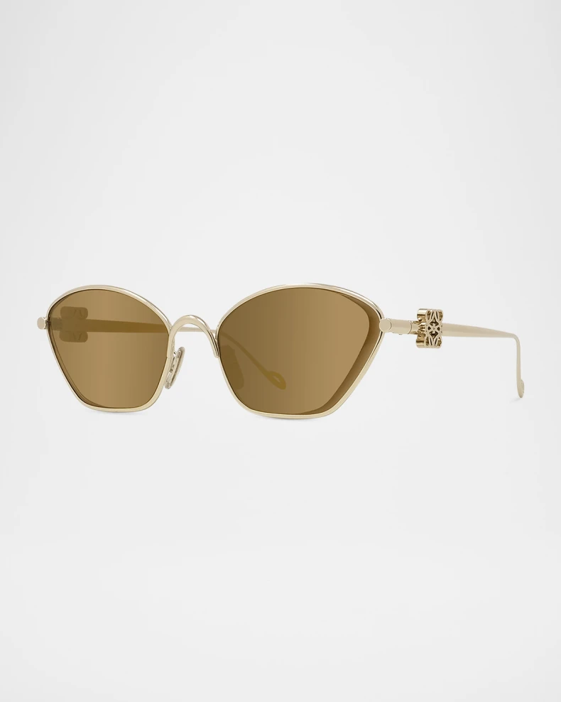 Miss Z Metal Cat-Eye Sunglasses