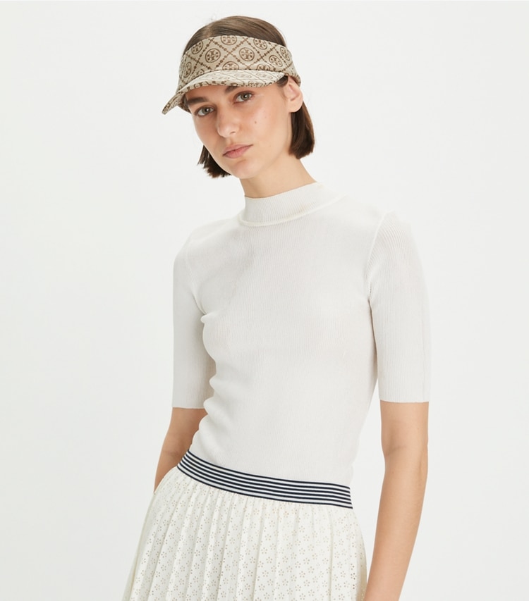 T MONOGRAM VISOR