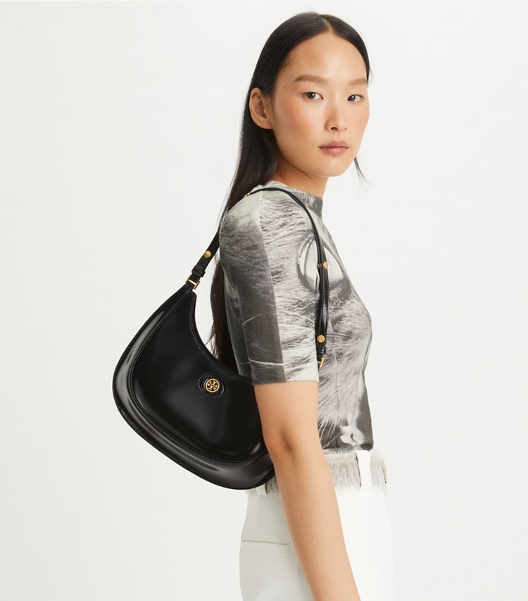 ROBINSON SPAZZOLATO CONVERTIBLE CRESCENT BAG