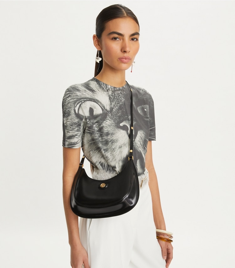 ROBINSON SPAZZOLATO CONVERTIBLE CRESCENT BAG